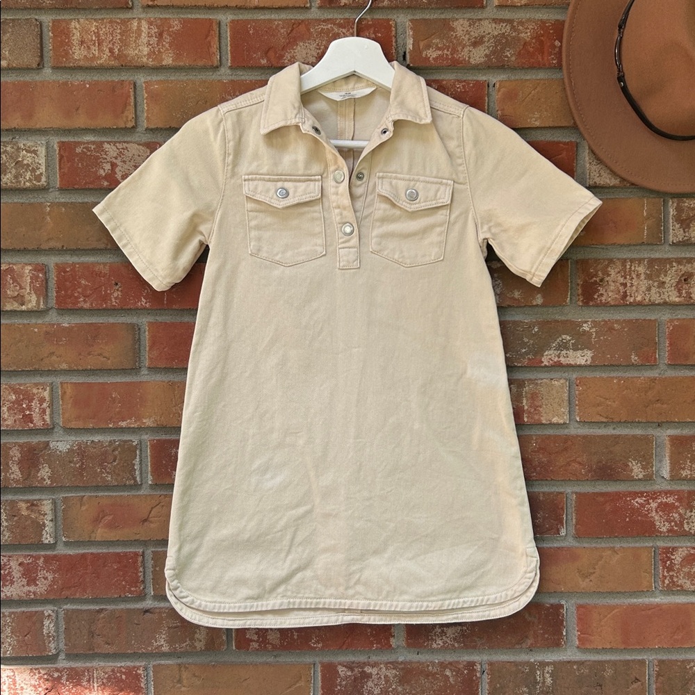 H&M Girls Denim Dress (Size 6/7)